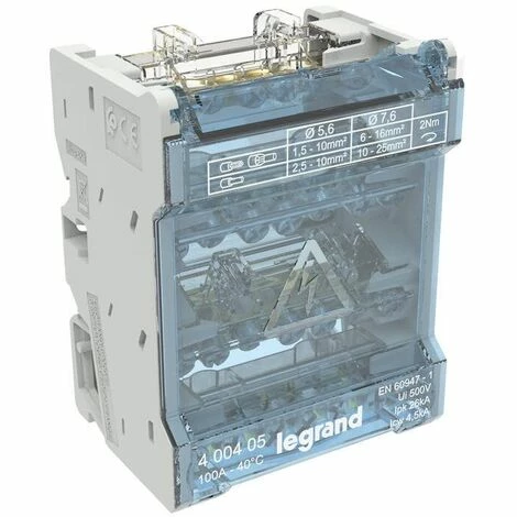 LEGRAND - R MODULARE VERTEILERSTANGEN TAG ST TRAPOLAR 100A 6 D TEILE - 4 MODULE LEG400405 1 LEGRAND - R MODULARE VERTEILERSTANGEN TAG ST TRAPOLAR 100A 6 D TEILE - 4 MODULE LEG400405