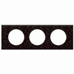 LEGRAND CÉLIANE2 RAHMEN FÜR 3 STECKDOSEN, BRAUN, LEG69453