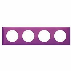 LEGRAND LEG68714 C LIANE PLATTE 4 POSITIONEN M TAL VIOLET IRIS