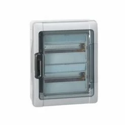 LEGRAND LEG01922 PLEXOBOX 2 X 12 MODULE MIT DIREKTPERFORIERENDEN ENDEN IP 65 IK 09 GRAU