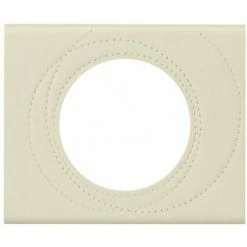 LEGRAND CÉLIANE2 PLATTE MIT LOCH, WEIß, LEG69431