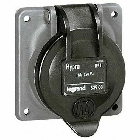 HYPRA PANEL BASE - IP44 - 16 A - 250 V~ - 2P+E - DOM PINOUT - KUNSTSTOFF LEGRAND LEG053903 HYPRA PANEL BASE - IP44 - 16 A - 250 V~ - 2P+E - DOM PINOUT - KUNSTSTOFF LEGRAND LEG053903 -LEGRAND SHOP 64991299 1