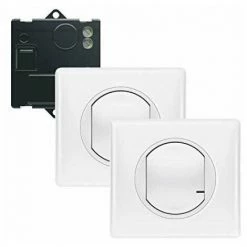 LEGRAND PR T- -POSER ERSTELLEN EIN HIN- UND WEITER OHNE ZIEHEN EIN DRAHTMOSAIK 1 MIKROMODUL UND 2 DRAHTLOSSTEUERUNGEN? VOLLSTÄNDIG WEISS