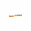 LEGRAND 037667 KABELTERMINAL-ISOLIERMANSCHETTE STARFIX SINGLE IN STRIP FÜR LEITER 4MM SCHNITT, ORANGE