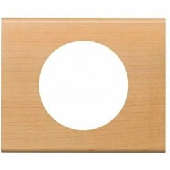 LEGRAND CÉLIANE2 PLATTE MIT LOCH, ELFENBEIN, LEG69211