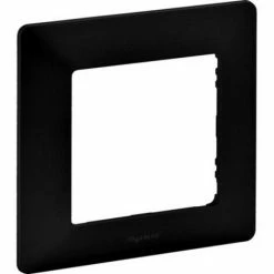 Legrand 1-FACH RAHMEN SCHWARZ (754251 VALENA LIFE)