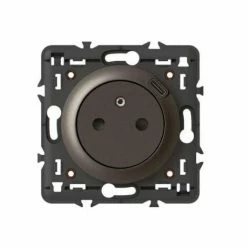 LIANE SURFACE C BUCHSE MIT USB TYPE-C LADEGERÄT ? GELIEFERT MIT HALTERUNG UND LEGRAND GRAPHITE FINISH LEG067927