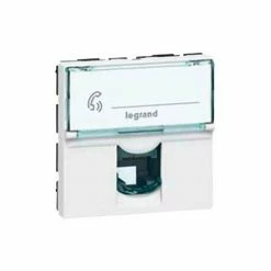 LEGRAND Telefon Anruf Mosaik 2 Module, Rj12 6 Pole, Pole