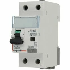 LEGRAND Kombinierte Leistungsschaltercharakteristik B 1 Pol+N