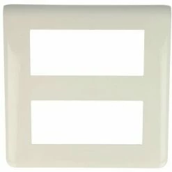 LEGRAND Weiße Mosaikplatte Mit Träger 080264