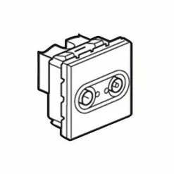 LEGRAND Antenne Mosaik 2 Module Single TV/Radio, Weiß