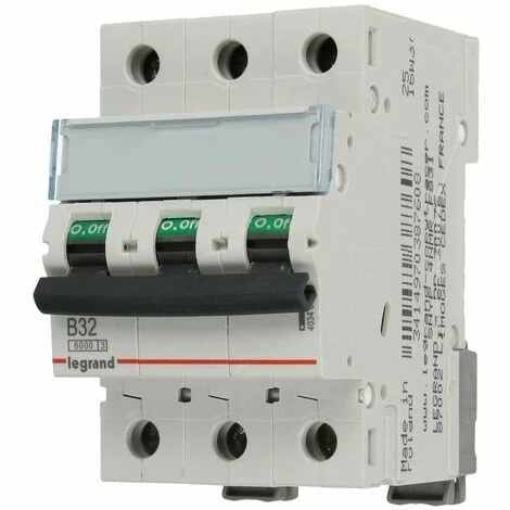LEGRAND Leistungsschalter 3 Pole tx3 32a 3 Pole charakteristisch b LEGRAND Leistungsschalter 3 Pole Tx3 32a 3 Pole Charakteristisch B -LEGRAND SHOP 70996429 1