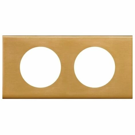 LEGRAND CÉLIANE RAHMEN FÜR 2 STECKDOSEN, GOLD, LEG69132 LEGRAND CÉLIANE RAHMEN FÜR 2 STECKDOSEN, GOLD, LEG69132 -LEGRAND SHOP 71253889 1