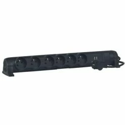 LEGRAND STECKDOSENLEISTE, SCHWARZ, 050393 3500 WATTSW, 250 VOLTSV