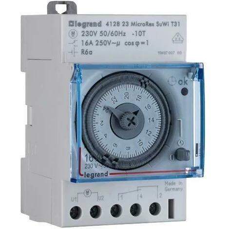 Legrand Tagesschaltuhr MicroRexP-PT31412823 1 Legrand Tagesschaltuhr MicroRexP-PT31412823